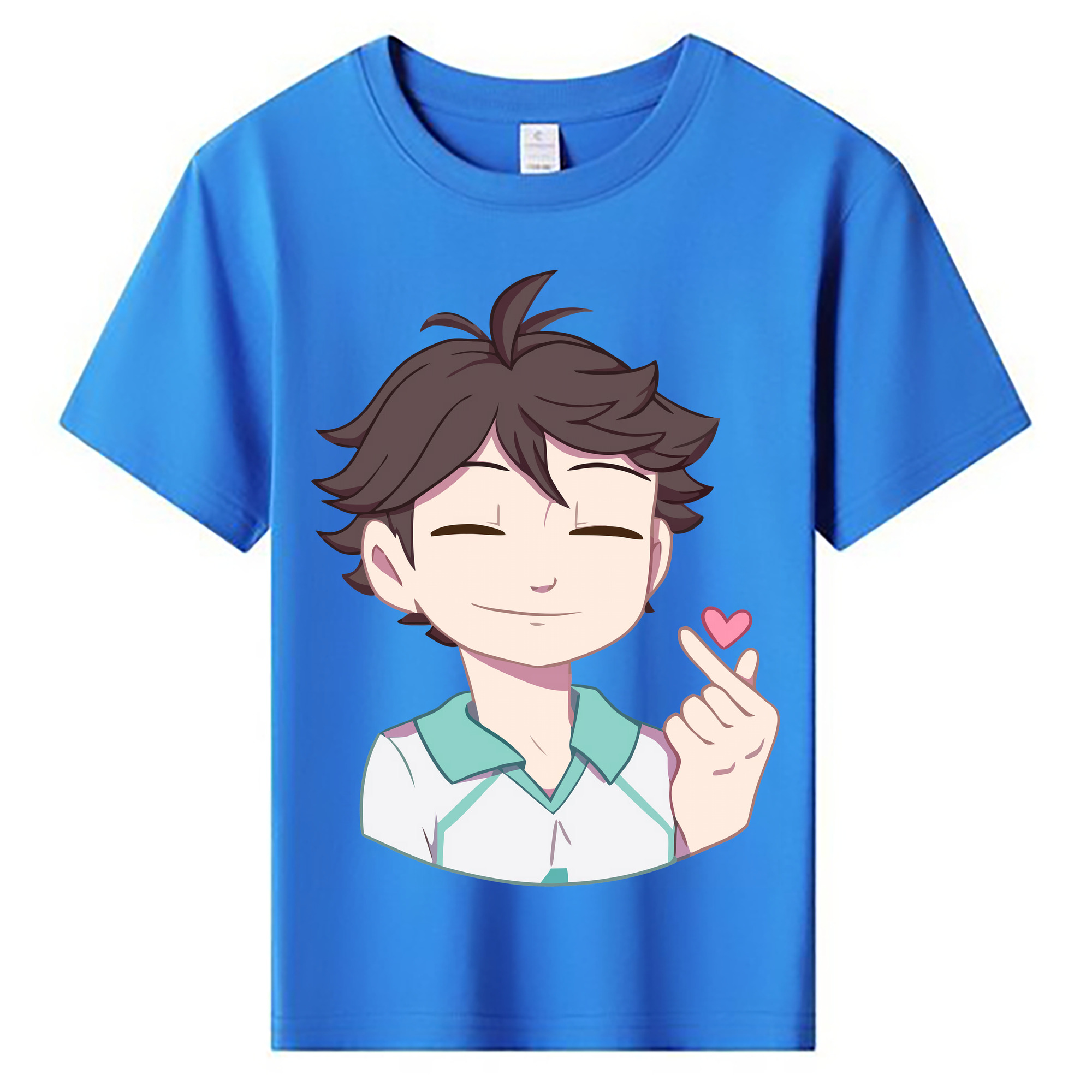 （画像用） ハイキュー!! Haikyu!! 綿100％キッズTシャツ（フロントプリント）